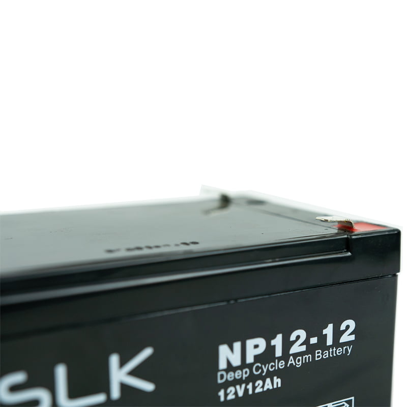 2 x 12v 12AH SLK AGM Mobility Scooter Batteries