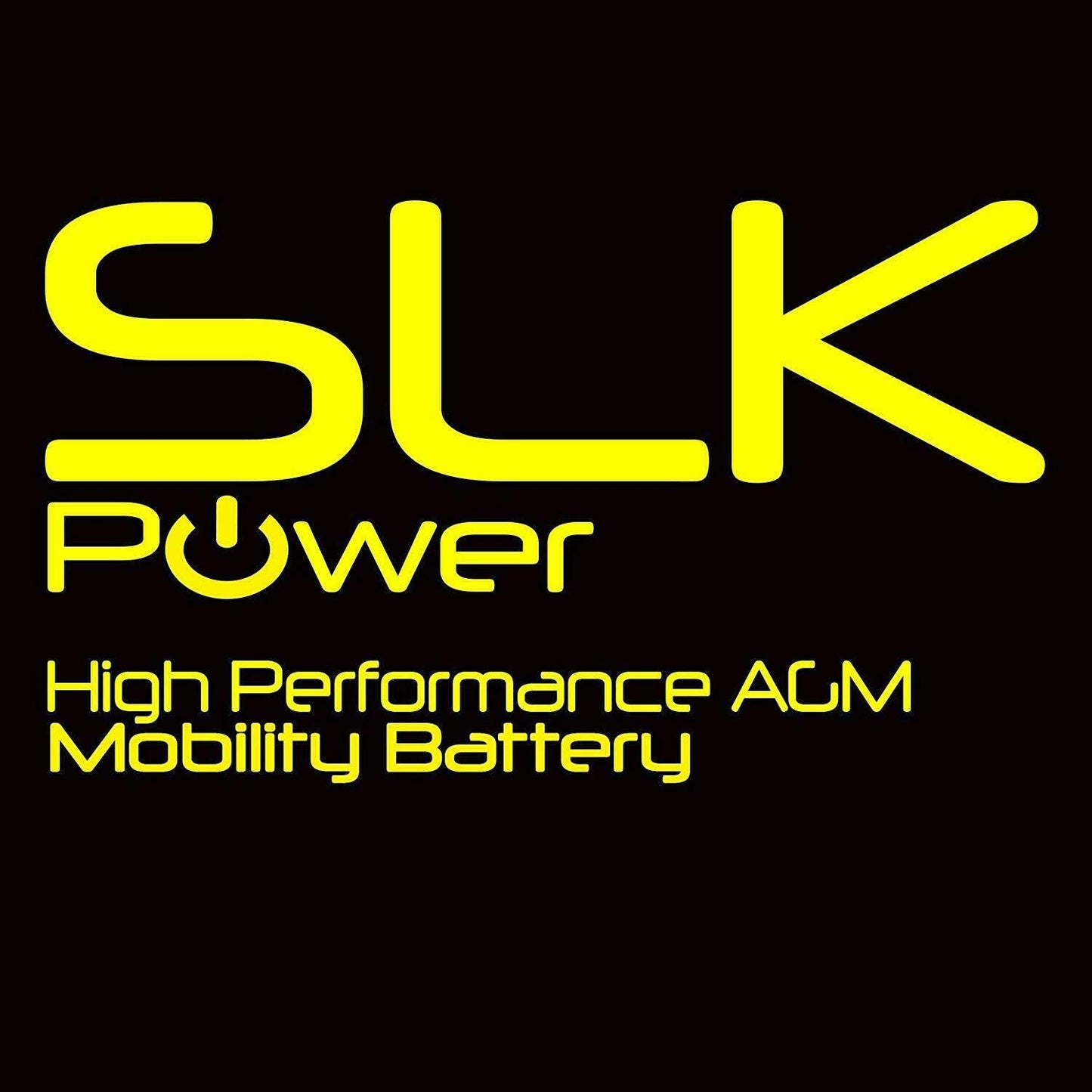 2 x 12v 17AH SLK AGM Mobility Scooter Batteries