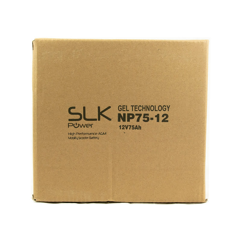 2 x 12v 75ah Gel Mobility Scooter Batteries