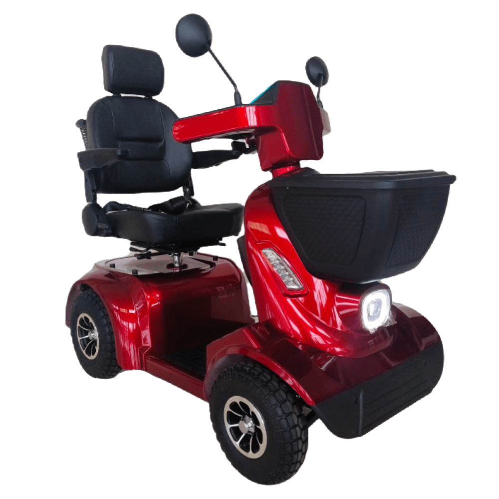 SLK Road King Heavy Duty Mobility Scooter - Red