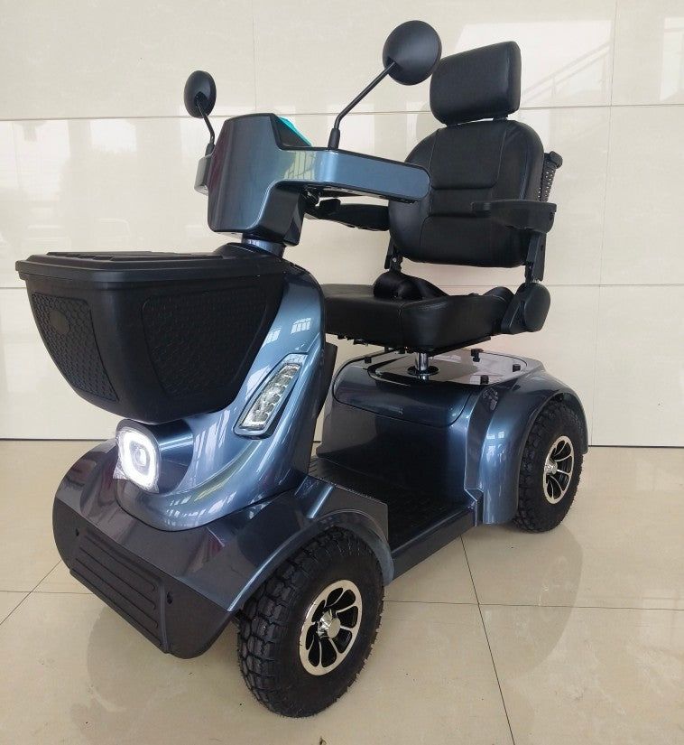 SLK Road King Heavy Duty Mobility Scooter - Blue